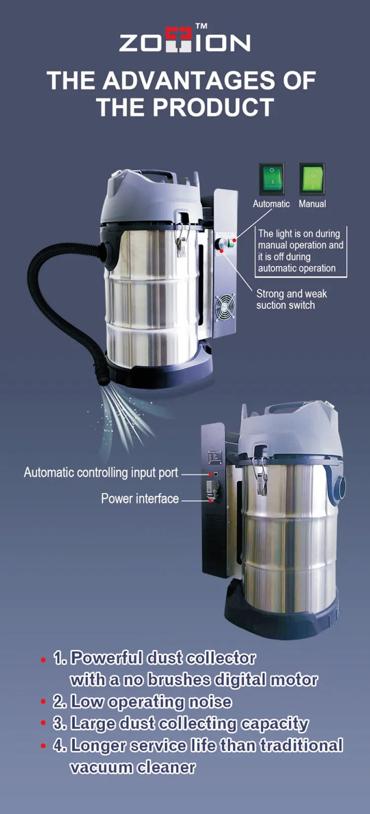 Dental Dust vacuum Cleaner For Milling Machine Dental Dust vacuum Cleaner For Milling Machine