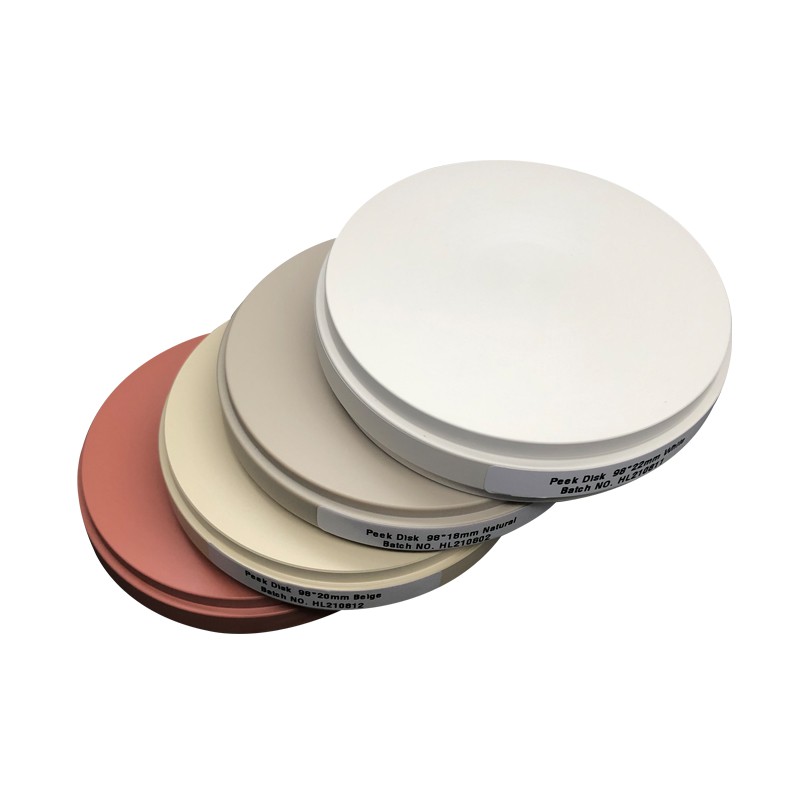 PEEK Dental Disc For Fixed And Removable Dentures