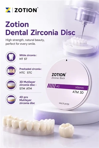What Is the Difference Between 3Y, 4Y, and 5Y Dental Zirconia?