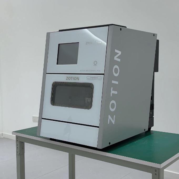 Dental Cad Cam Milling Machine 5 axis Milling Machine For Glass, Ceramics, Metal Disc/titanium Column