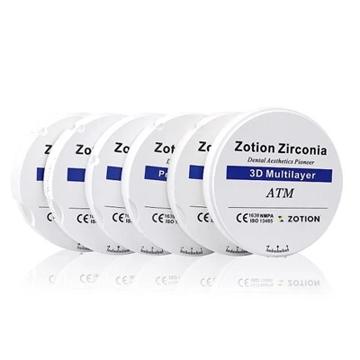 3D Multilayer Zirconia Disc