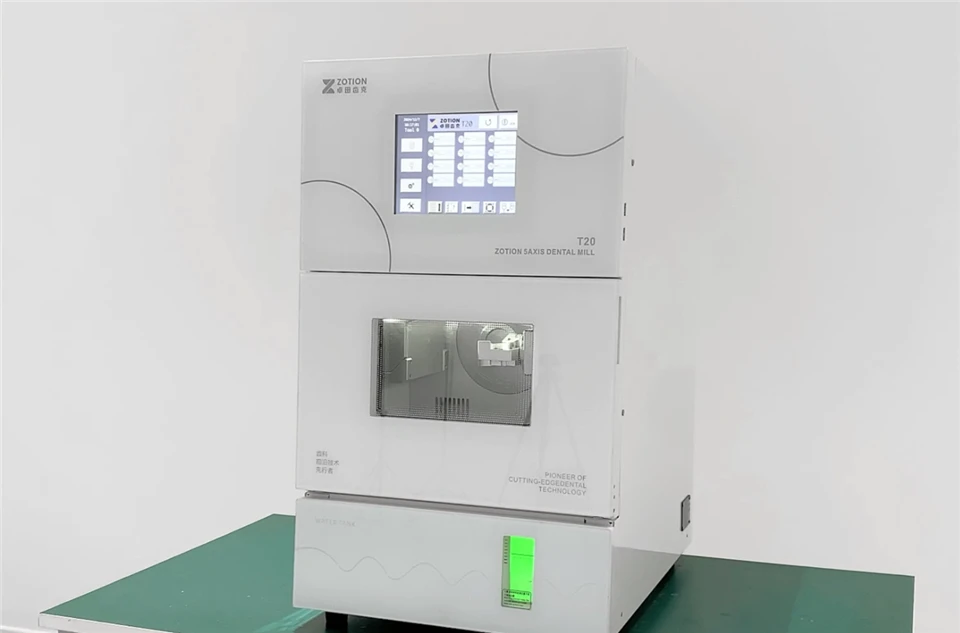 ZOTION T20W-E Dental Lab Equipment Crown Glass Ceramics 5 Axis Dental Wet Milling Machine factory