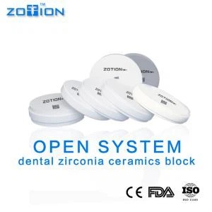 Zotion dental D98 cad cam milling zirconia block