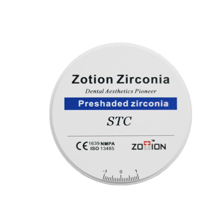 Round Ceramics Zirconia Disc With Diameter 98mm
