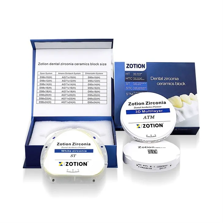 1200Mpa Dental Zirconia Ceramic Block Suppliers