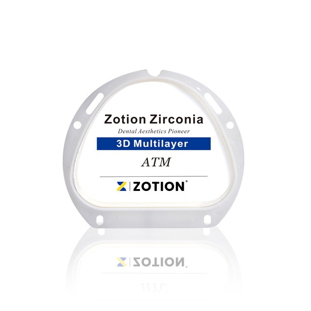 3D Multilayer Zirconia Block For Anterior Teeth