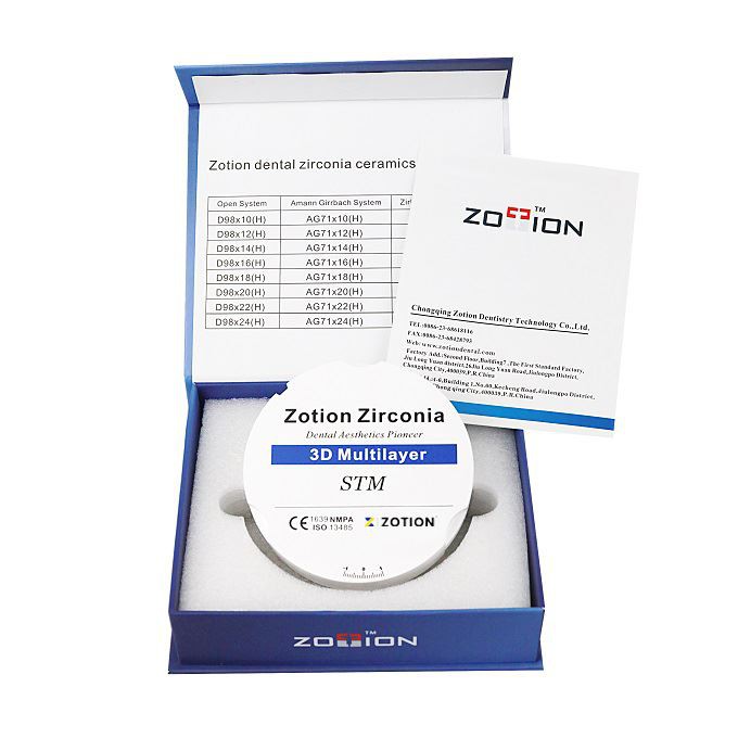Zotion High strength zirconia ceramic blocks