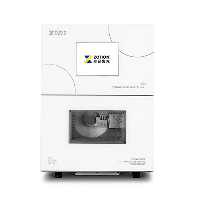 5 Axis Wet Dental Cad Cam Metal Milling Machine For Glass Ceramic Titanium Disc