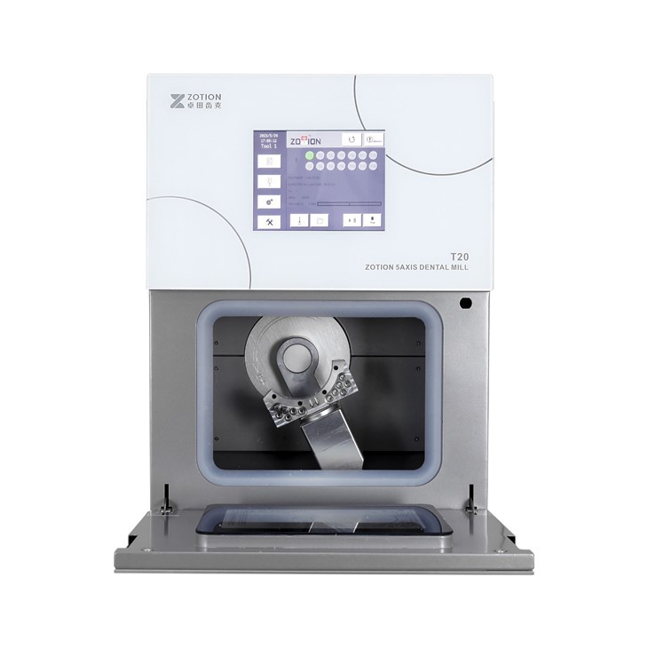 T20D Dental Clinic Dry 5 Axis Milling Machine