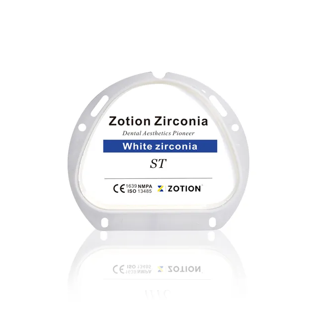 ST Preshaded Zirconia Block For Dental Lab CE Certificate