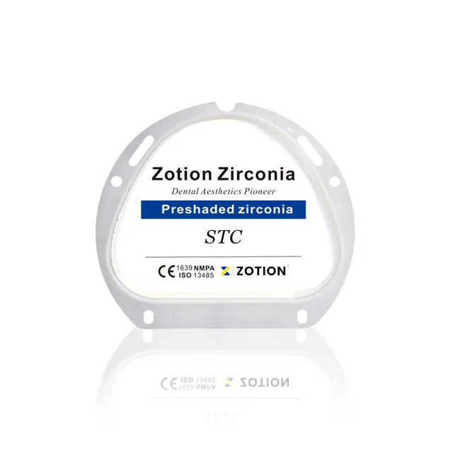 STC Preshaded Amann Girrbach System Material Dental Monolayer Block