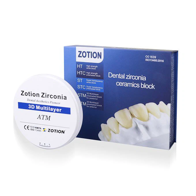 Zirconia Multilayer Dental Block Dental Zirconia Blanks Cad Cam Dental Zirconia